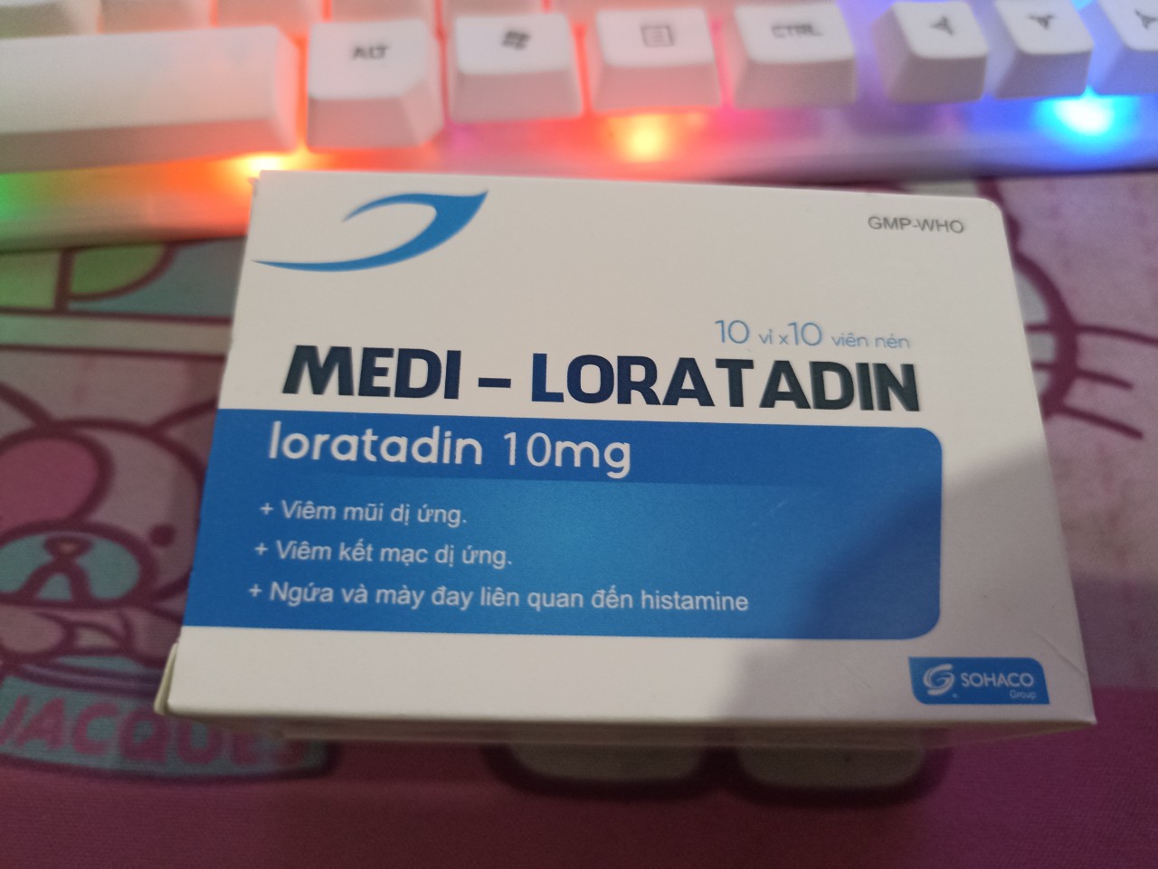 Có tác dụng phụ nào từ việc sử dụng Medi-Loratadin không?
