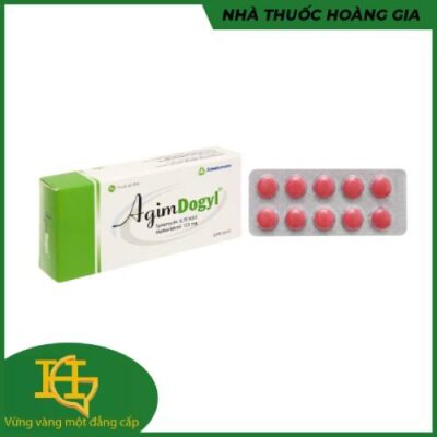 AgimDogyl kháng sinh răng / vỉ - 10 viên