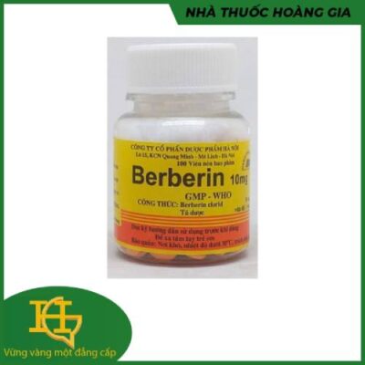 Berberin hoàng liên đy 10 Pharimexco/lọ