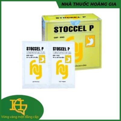 Thuốc điều trị bệnh đường tiêu hóa DHG Stoccel P 24 gói x 20g