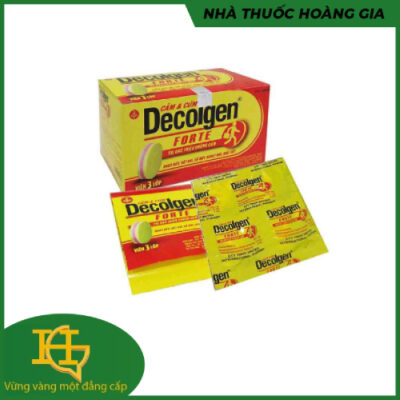 Decolgen Forte  / Vỉ - 4 viên