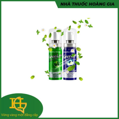 Xịt thơm miệng thảo dược Gree Lux