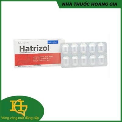 Hatrizol - Thuốc điều trị trào ngược dạ dày - thực quản hiệu quả / Vỉ - 10 viên