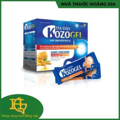 DẠ DÀY KOZOGEL ( HỘP 20 gói x 10gam)