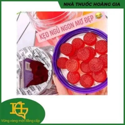Kẹo dẻo ngủ ngon Gummies Melatonin 5mg 180 viên Natrol - Bịch 10 viên