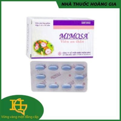 Thuốc thảo dược an thần Mimosa-vỉ