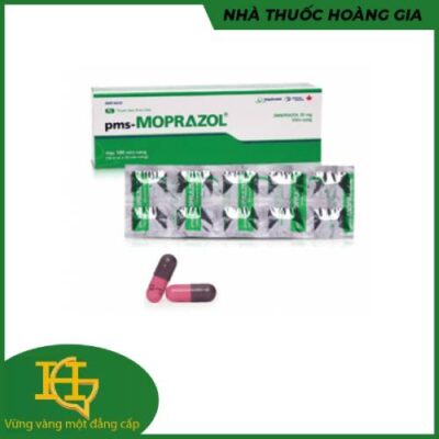 Thuốc Moprazol 20mg Imexpharm điều trị viêm loét dạ dày (1 vỉ x 10 viên)