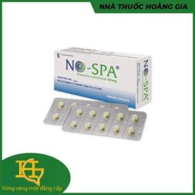 Giảm đau Dạ dày Nospa/ vỉ x10 viên