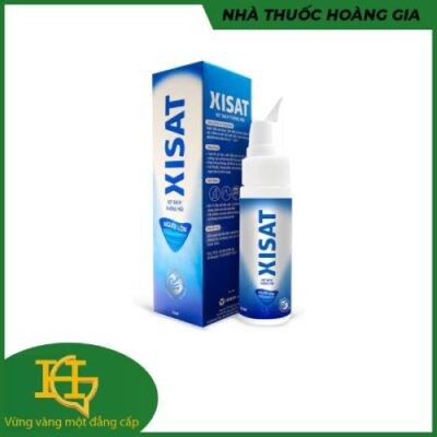 Nước muối biển Xisat xịt mũi