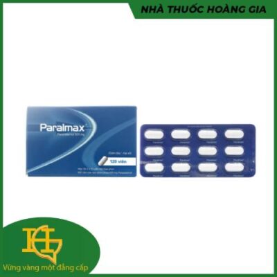 Paralmax (Xanh) Giảm Đau Hạ Sốt/ Vỉ - 12 viên