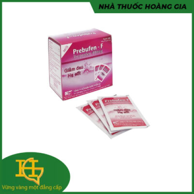 Prebufen-F - Thuốc giảm đau, hạ sốt ( gói - 3g )