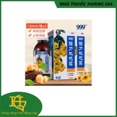 Siro  120ml  vàng  trị  ho  long đờm