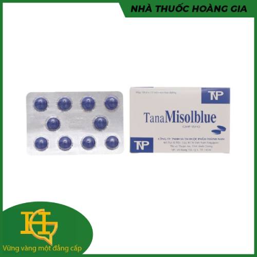 Tana Misolblue hộp 100 viên phụ trị viêm đau nhiễm trùng đường tiểu/vỉ - 10 viên