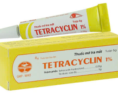 Tetracyclin 1% tra mỡ mắt