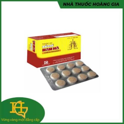 Thuốc Ho Bổ Phế Nam Hà Viên Ngậm- Vỉ 10 Viên