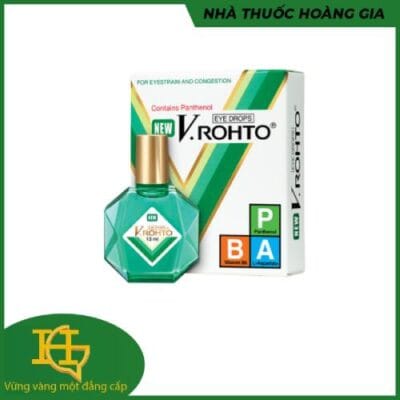 Thuốc Nhỏ Mắt V-rohto Xanh (hộp)