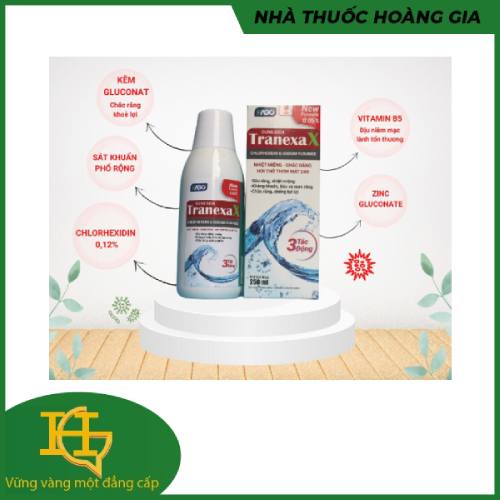 Nước Súc Miệng Thảo Dược Tranexa X