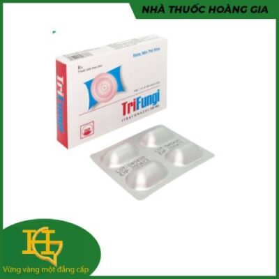 TriFungi 100mg - kháng nấm / vỉ 4 viên