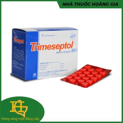 Trimeseptol / Vỉ - 20 Viên