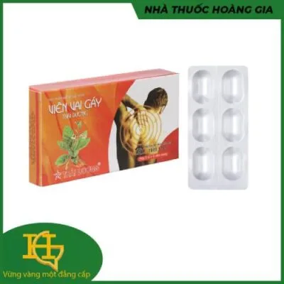 THỰC PHẨM CHỨC NĂNG VIÊN VAI GÁY THÁI DƯƠNG HỖ TRỢ LÀM TAN HUYẾT KHỐI - vỉ / 6 viên