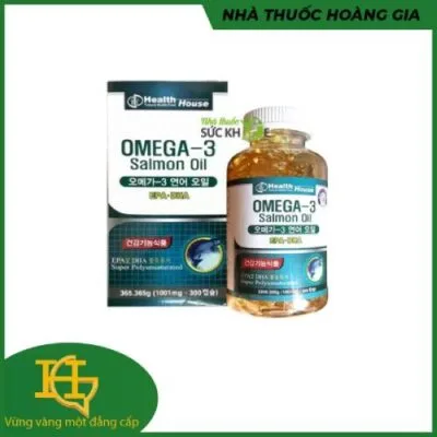 Viên dầu cá hồi Pure Alaska Omega-3 Wild Salmon Oil 1001mg