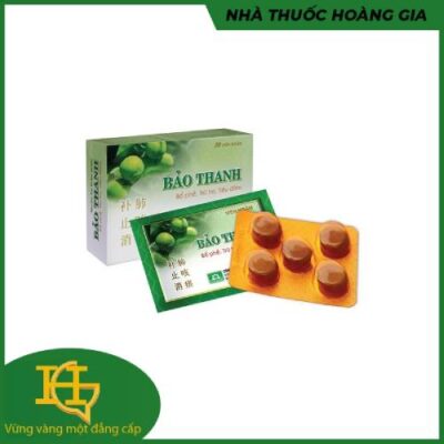 Viên ngậm ho Bảo Thanh - Vỉ 5 Viên