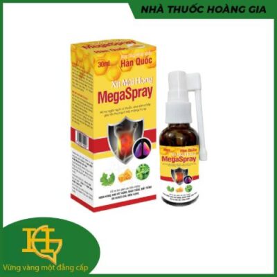 Xịt Mũi Họng Megaspray - Lọ