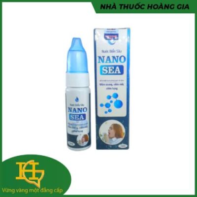 Xịt mũi nước biển sâu Nano Sea