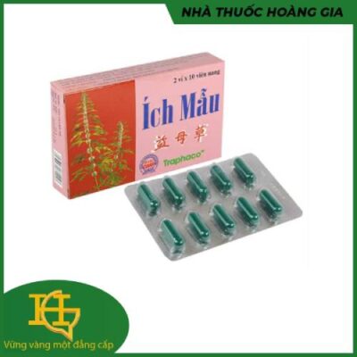 Cao Ích Mẫu -Điều trị rong kinh - Vỉ 10 Viên