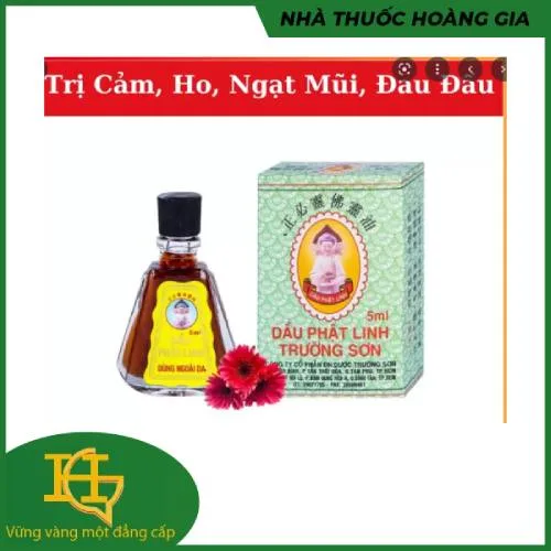 Dầu Phật Linh Trường Sơn 5ml lọ