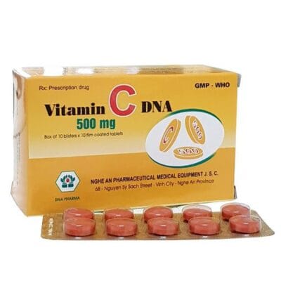 Vitamin C 500mg DNA/vỉ