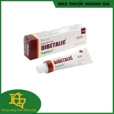 Dibetalic - thuốc mỡ bôi da