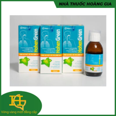 Giảm ho nhanh chóng Hohen Green - Bổ phế, giảm ho, giảm đờm, viêm phế quản & hen suyễn