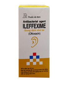 Thuốc Ileffexime Otic Solution Ilongpharm điều trị viêm tai ngoài (5ml)