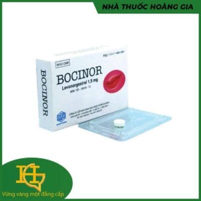 Thuốc tránh thai 72 giờ Thuốc Bocinor