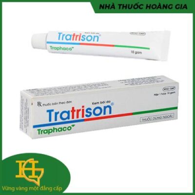 Thuốc Tratrison - thuốc điều trị viêm da, nấm da, vảy nến - 10g