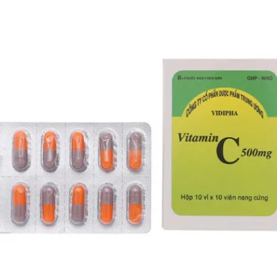 Vitamin C Vidipha 500mg ( vỉ x 10 viên )