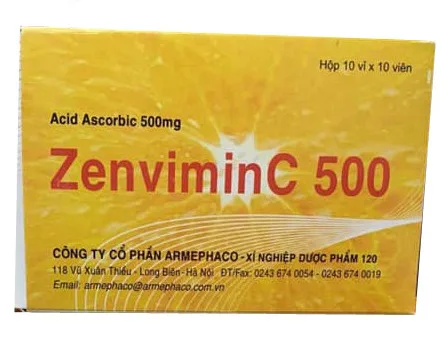 Zenvimin C Armephaco - Giúp bổ sung vitamin C hiệu quả / vỉ - 10 viên