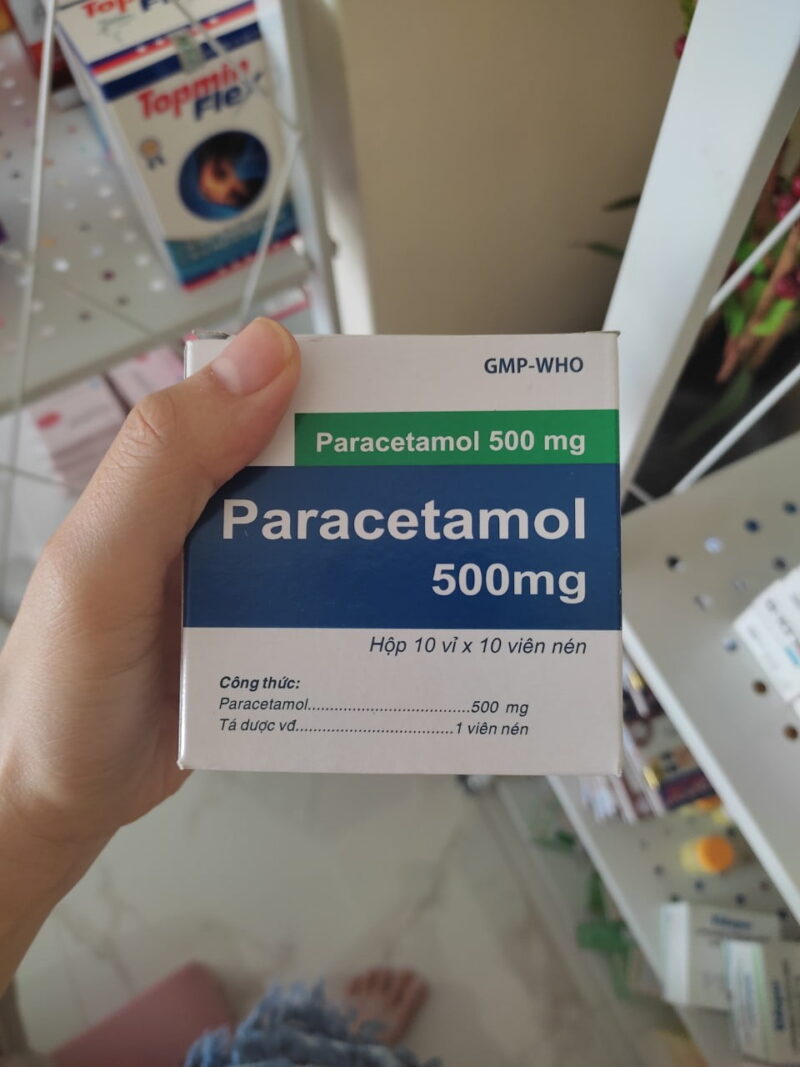 Paracetamol 500mg/vỉ