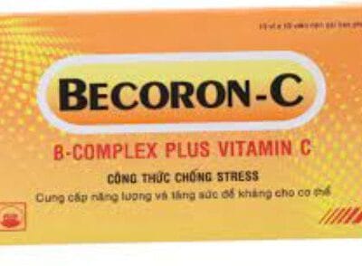 Becoron C  cung cấp năng lượng, tăng sức đề kháng / vỉ - 10 viên