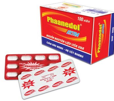 Thuốc Phaanedol Extra / vỉ