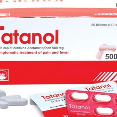 Tatanol 500mg giảm đau, hạ sốt ( vỉ - 10 viên )